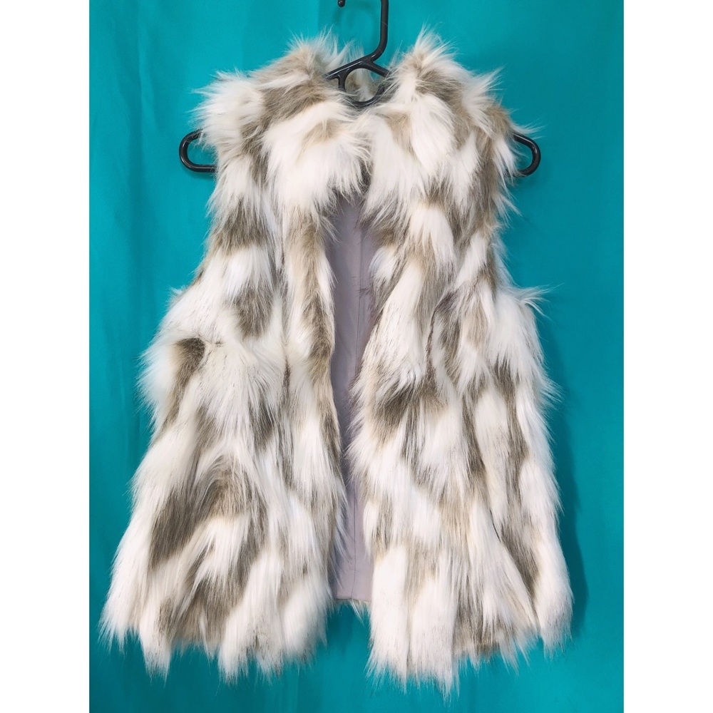 Quilted Fur Vest